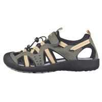 Sandalias de hombre a la moda, zapatos de Trekking para la playa, transpirables, antideslizantes, de secado rápido, zuecos de cuero PU 40-46, novedad de 2021 - details 18