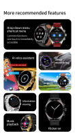 Relojes inteligentes hombre Bluetooth llamadas Fitness exterior multifunción deporte sano dormir heart rate blood pressure mujer watch - details 14