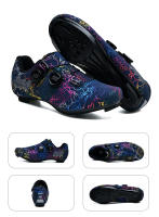 Women Cycling Shoes Road Self-Locking Bicycle Sports Shoes Men MTB Shoes SPD Flat-Bottomed Road Racing Cycling Sports Shoes - details 20