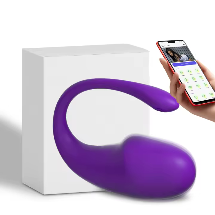 Vibrador Inalámbrico Bluetooth Control de Aplicación Estimulador de Clítoris Huevo Vibrante - 1