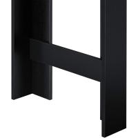 Elegante Mesa de Bar de Bistro 110 x 50 x 103cm Barra de Cocina Alta con 3 Estantes - details 11