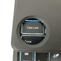 Funda de Teclado Bluetooth para HUAWEI MatePad Pro 13.2 pulgadas 2023 Estuche de Tableta con Retroiluminación Trackpad Material de Cuero Sintético Diseño Sólido Características Especiales Pliegable - details 9