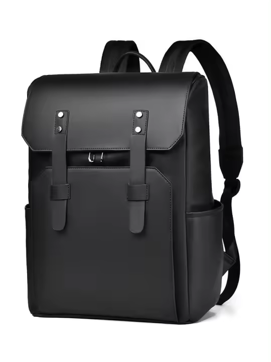 Mochila de viaje de viaje corto para hombre, sencilla, informal, de gran capacidad, para ordenador portátil, de gama alta, a la moda - 1