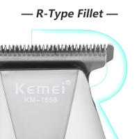 Kemei-cortadora de pelo eléctrica para hombre, máquina de corte de pelo de barbero con pantalla LCD, USB, 1200mAh, ajuste de 2 velocidades, 5w - details 7