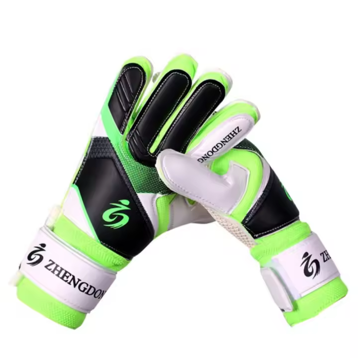 Guantes de portero antideslizantes, resistentes al desgaste, profesionales, de fútbol para jóvenes, protector de dedos para niños y jóvenes - 1