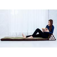 Cómodo Colchón De Suelo con Cojín De Lectura, Futón Japonés, Cama Plegable O Esterilla De Masaje Tailandés, 170 x 53 cm, Azul Claro - details 178