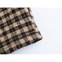 Vestido clásico de doble tela con cinturón para mujer, estilo personalizado - details 7