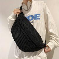 1 bolso bandolera de pana de gran capacidad, bolso cruzado de moda versátil - details 8