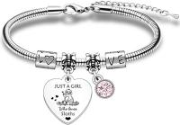 Pulsera de acero inoxidable, pulsera con letras de etiquetas, pulsera de accesorios, venta caliente en Italia - details 8