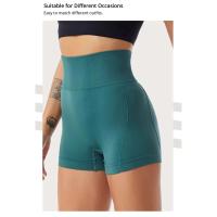 Pantalones cortos de Yoga de cintura alta para mujer, mallas deportivas sin costuras para correr, mallas deportivas, pantalones de entrenamiento - details 9