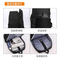 Mochila de negocios multifuncional para hombre de gran capacidad para computadora para vistas al aire libre - details 9
