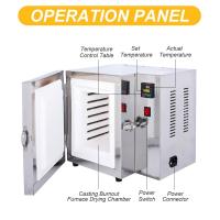 1500W 800 ℃   Horno de quemado de joyería Digital, calefacción de 4 lados para fundición de cera, fundición de Metal, esmalte, molde de yeso, tratamiento térmico - details 5