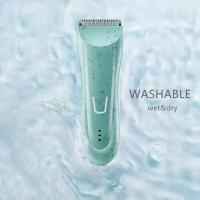 Recortador de pelo eléctrico para hombres y mujeres, afeitadora de bolas púbicas recargable y afeitadora corporal, lavable, para la ingle - details 4