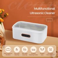 Minilavadora portátil con vibración de alta frecuencia, ultrasónico para joyería, gafas dentales, 400ML - details 0