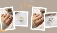 NUEVO Conjunto de Regalo Anillos plata 925 Mujer Original Luna y Sol - details 3