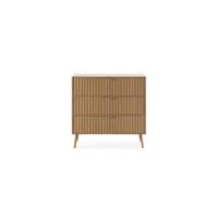 Mueble TV Lluvia 3 Puertas Color Roble, 130 cm (Ancho) 40 cm (Profundidad) 45 cm (Altura) - details 10