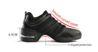 Zapatos de baile cuadrados de malla transpirable para adultos, suela suave, calzado deportivo de Fitness elevado - details 2