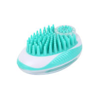 Dispensador de champú para gatos, cepillo de baño para acicalamiento de mascotas, cepillo desenredante para amigos, familiares y vecinos, regalo - details 3
