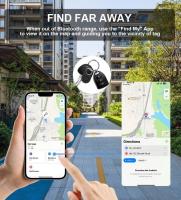 Rastreador GPS Etiqueta Bluetooth inteligente a través de Find My Finder para llaves, bolsa para mascotas, resistente al agua e IP54 con funda de silicona - details 5