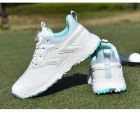 Zapatos de golf, zapatos de golf de pareja con botón giratorio impermeables para hombres y mujeres, zapatos deportivos casuales. - details 10