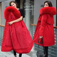 Abrigo de Parka para Invierno Cálido y Grueso Acolchado con Piel, Talla Grande 6XL, Abrigo con Capucha, Ropa de Invierno Acampada - details 5