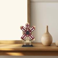 Demogorgon-Juguetes de bloques de construcción, versión de boca abierta, Mini monstruos de Halloween, estatuas, regalos - details 1