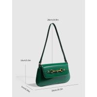 Bolso vintage para debajo del brazo, bolso bandolera para mujer, bolso de mano para mujer Hundred Tote, rojo - details 19