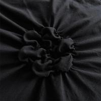 Juego de Ropa de Cama con Flores Torsas de Alta Calidad Duvet Cover Set Pleatado Artesanal Cubierta de Manta Doble para Colchón y Cama Reina - details 27