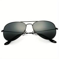 Gafas de sol clásicas Retro, Aviador con Marco de Metal y Lentes de Vidrio, para Hombres, Mujeres, Deportes al Aire Libre - details 5