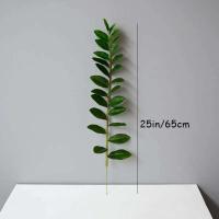 La decoración del hogar de 51 pulgadas incluye plantas, grandes ramas de plantas artificiales, láminas de plástico falsas y árboles de banyan verdes en los dormitorios. - details 9