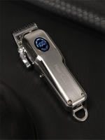 Kemei-cortadora de pelo profesional para hombre, máquina eléctrica inalámbrica, ajustable, de Metal, para barbería, KM-2002 - details 0