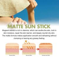 Protector solar facial mate, barra solar hidratante, no grasa, SPF50+, protector UV, crema blanqueadora, producto coreano - details 10