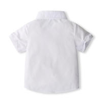Conjunto de tirantes de manga corta para niños, ropa de tres piezas, estilo británico, Verano - details 4
