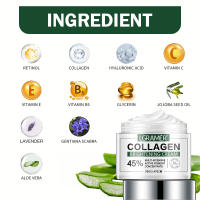 Crema reafirmante de Retinol para hombre y mujer, crema facial de colágeno para eliminar arrugas, crema hidratante, blanqueadora, productos para iluminar la piel - details 4