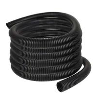 30M 1/4 "3/8" conducto de telar de alambre dividido protector tubo de manga de Cable corrugado de aislamiento de Color negro de polietileno - details 1