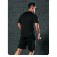 Traje de manga corta de secado rápido para hombre, ropa de fitness deportiva para correr al aire libre, LT311, Verano - details 16