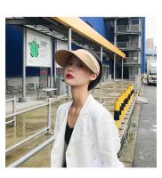 Gorra de Paja con Toma Vacía para Mujer Protección UV, Visera de Sol Hecha a Mano para Playa al Aire Libre - details 9