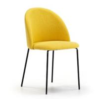 2 sillas Comedor Kenia tapizadas Beige, certificada por la SGS, 43 cm (Ancho) x 47 cm (Profundo) x 78,5 cm (Alto) - details 7