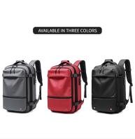 Mochila de compresión al vacío para hombre, bolsa de viaje para ordenador portátil de 17 pulgadas, de gran capacidad, para negocios y escuela - details 1