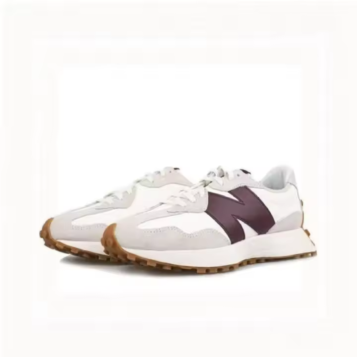 Leten 327 Rojo para hombres y mujeres Retro Casual zapatos de carrera Zapatillas WS327KA pegatinas de pared - 1