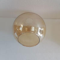 Pantalla de Cristal de apertura Global, reemplazo de cubierta de pantalla de Lámpara transparente blanca, Cognac, ámbar, gris, d4.3 cm, Bombilla de tornillo E27, luces de araña - details 3