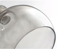 Luces colgantes modernas, pantalla de cristal ámbar transparente, lámparas colgantes para Loft, E27, 220V, para comedor, decoración del hogar - details 6
