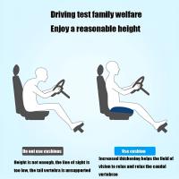 Cojín de Asiento de Espuma de Memoria Ergonómico Diseño Hueco Transpirable - details 6