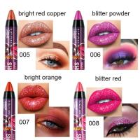 Lápiz de sombra de ojos de 36 colores, 2 en 1 lápiz de labios, no se emborrona fácilmente - details 6