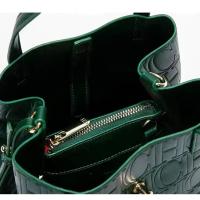 CHHC bolso de mano de las mujeres de la moda de lujo bolsa de cubo de gran capacidad elemento de la letra en relieve bolsa de la compra de las mujeres - details 26