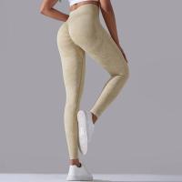 Pantalones de yoga para mujer, pantalones deportivos transpirables de cintura alta, ropa de gimnasio para levantamiento de glúteos, entrenamiento - details 16