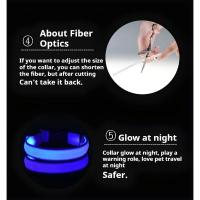 Collar luminoso para perros Cadena de seguridad nocturna LED recargable - details 4