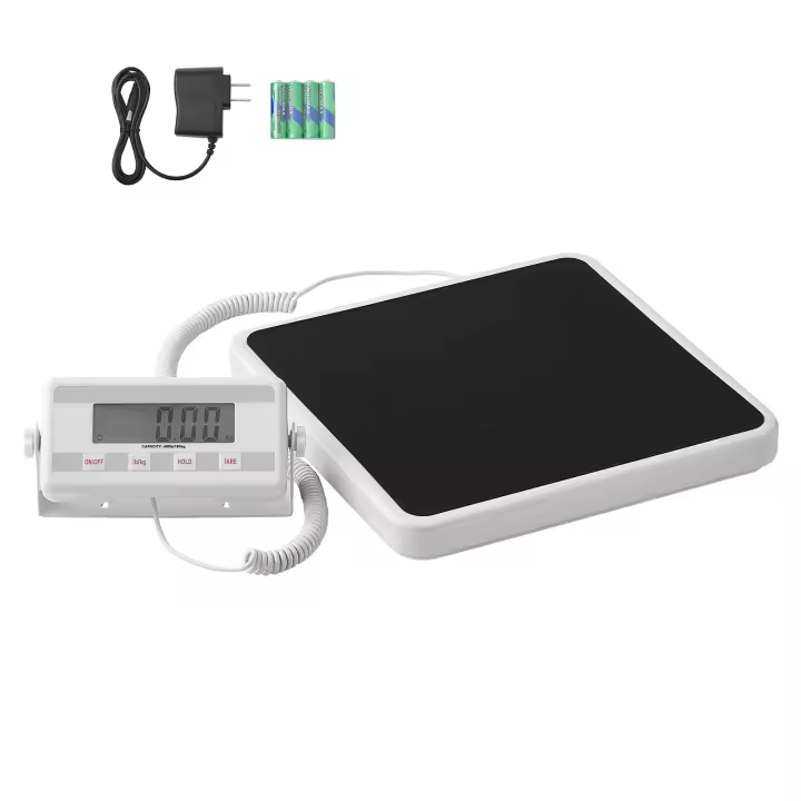 SucceBuy Báscula médica portátil, báscula digital profesional para pesar, capacidad de 400 libras - 1