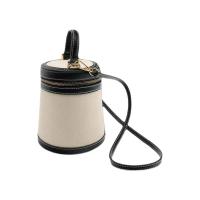 2024 Moda para mujer Primavera y verano Nuevo cilindro Color Forma de caja Solo hombro Bolso de lona oblicuo Mochila de lujo de alta gama - details 1