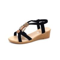 Sandalias de tacón de cuña a la moda de verano para mujer - details 1